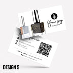 Custom Business Card Printing | Nail artist beautician nails beauty art female hands businesses