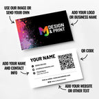 Custom Business Card Printing | Coffee shop cafe barista bistro restaurant kiosk drinks hot mug cup takeaway businesses