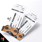 Custom printed gift vouchers | Perforated stubs | Dog Pets Shop Pet Walking Grooming Supplies Puppy Animals Business 2