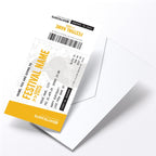 Personalised mock festival ticket Birthday / Christmas gift | Any festival name!