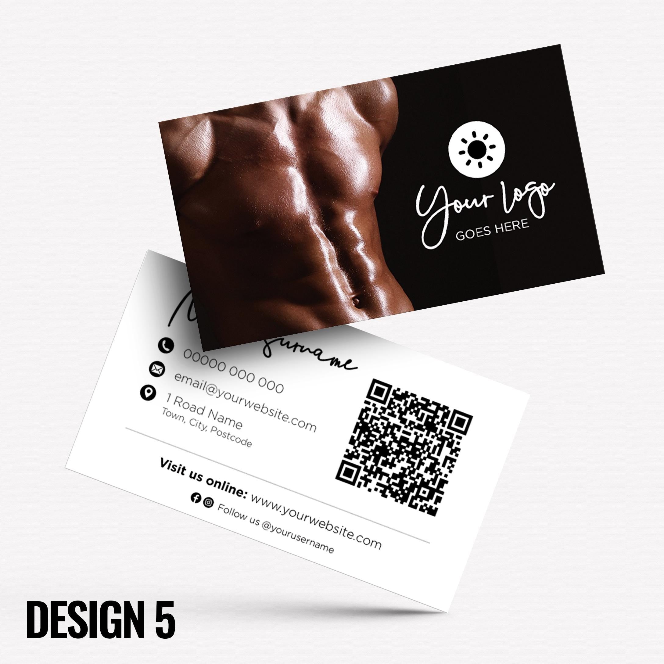 Custom Business Card Printing | Aesthetics clinic beautician PMU injection botox cosmetics beauty female tanning salon tan spray tanning
