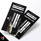 Custom printed gift vouchers | Perforated stubs | Drum Lesson Music Business Shop Gig Show Band Instruments 1