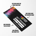 Custom printed kraft gift vouchers | Eco-friendly recycled | Car Wash Valet Business Garage Cleaning Detailing 2