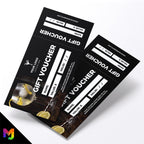 Custom printed gift vouchers | Perforated stubs | Cocktail Bar Restaurant Drinks Pub Gin Wine Beer 1