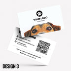 Custom Business Card Printing | Dog Cat Pets Shop Pet Walking Grooming Printed Prints Animals Supplies Businesses