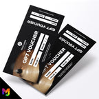 Custom printed gift vouchers | Perforated stubs | Drum Lesson Music Business Shop Gig Show Band Instruments 2