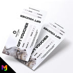 Custom printed gift vouchers | Perforated stubs | Cat Pets Shop Pet Grooming Supplies Puppy Animals Business 1
