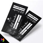 Custom printed gift vouchers | Perforated stubs | Piercing Business Piercer Tattoo Studio Ear Nose Belly Jewellery 2