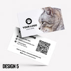 Custom Business Card Printing | Dog Cat Pets Shop Pet Walking Grooming Printed Prints Animals Supplies Businesses