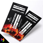 Custom printed gift vouchers | Perforated stubs | Guitar Lesson Music Business Shop Gig Show Band Instruments 1