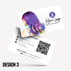 Custom Business Card Printing | Hair salon stylist hair dresser hairdressing beauty female beautician businesses
