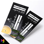 Custom printed gift vouchers | Perforated stubs | Candle scents wax melts melting burner products business 04