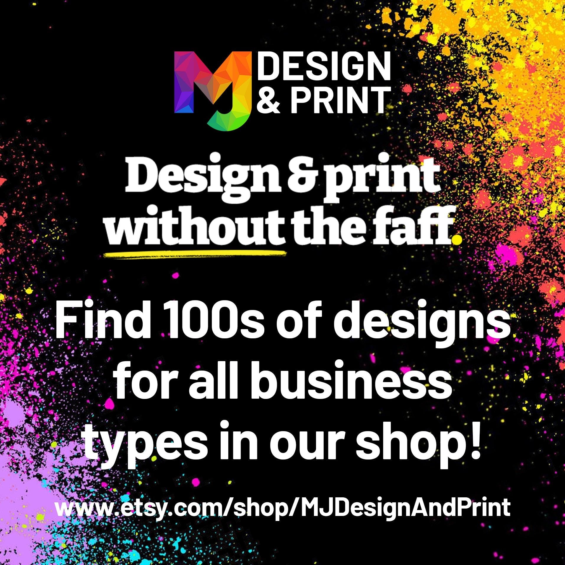Custom jewellery backing card printing | A6 size | Pink purple blue wax pattern abstract style design 2