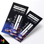 Custom printed gift vouchers | Perforated stubs | Tanning shop tan beautician beauty spraytan spray business 02