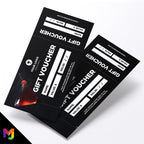 Custom printed gift vouchers | Perforated stubs | Cocktail Bar Restaurant Drinks Pub Gin Wine Beer 4