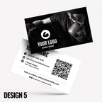 Custom Business Card Printing | Gym workout personal trainer training muscle weight lifting lift weight businesses