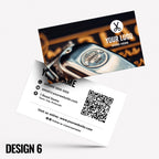 Custom Business Card Printing | Barber hairdresser stylist skin fade grooming male barbers barbering cut businesses