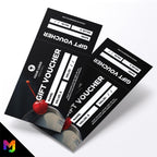 Custom printed gift vouchers | Perforated stubs | Cocktail Bar Restaurant Drinks Pub Gin Wine Beer 5