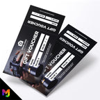 Custom printed gift vouchers | Perforated stubs | Photographer Photo Wedding Photography Studio 1