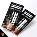 Custom printed gift vouchers | Perforated stubs | Bar beer drinks cocktail restaurant club business 03