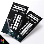 Custom printed gift vouchers | Perforated stubs | Guitar Lesson Music Business Shop Gig Show Band Instruments 2