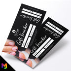 Custom printed gift vouchers | Perforated stubs | Nail technician beauty therapist salon business 06