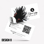 Custom Business Card Printing | Hair salon stylist hair dresser hairdressing beauty female beautician businesses