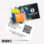 Custom Business Card Printing | Drinks Bar Pub Cocktails Beer Restaurant Cafe Micropub Bars Pints Wine Winebar Businesses