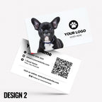 Custom Business Card Printing | Dog Cat Pets Shop Pet Walking Grooming Printed Prints Animals Supplies Businesses