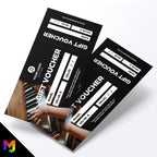 Custom printed gift vouchers | Perforated stubs | Piano Lesson Music Business Shop Gig Show Band Instruments 2