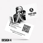 Custom Business Card Printing | Tattoo studio artist piercing piercer body art jewellery tats ink inked businesses parlour salon