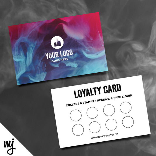 Custom Loyalty Card Printing | Vapour Smoke Quit Smoking Business 04