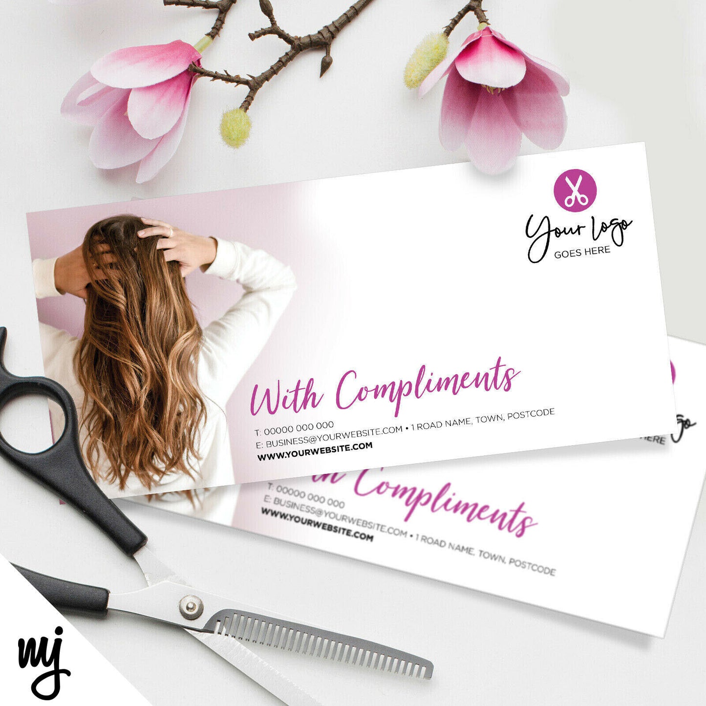 Custom Compliment Slip Printing | Salon / Barber / Hair Hairdresser Business