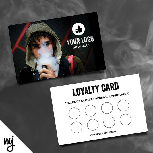 Custom Loyalty Card Printing | Vapour Smoke Quit Smoking Business 05