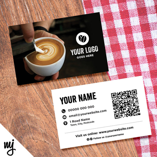 Custom Business Card Printing | Cafe / Coffee Shop / Restaurant Business 02