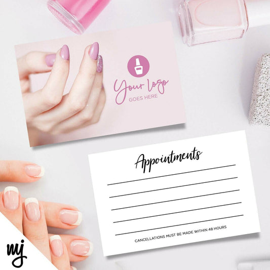 Nails Appointment Cards