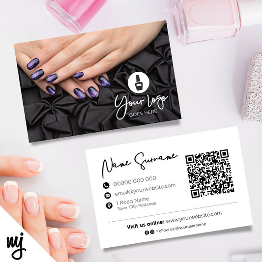 Custom Business Card Printing | Nail Artist Beauty Therapist Business 02