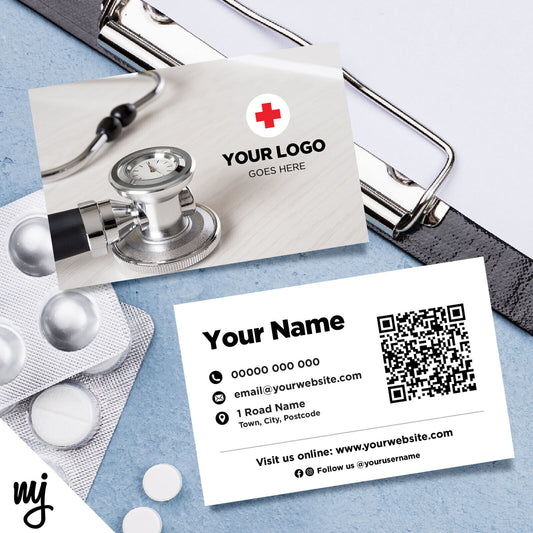 Custom Business Card Printing | Doctor Doctors Surgery Hospital Medical