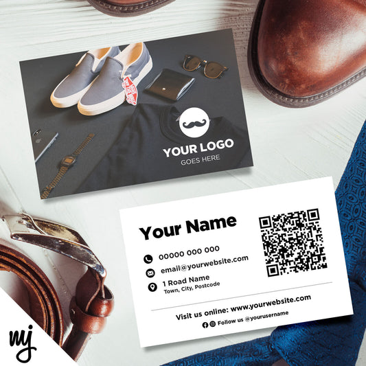 Custom Business Card Printing | Clothing Clothes Mens Fashion Menswear 03