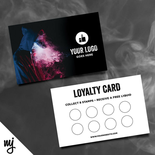 Custom Loyalty Card Printing | Vapour Smoke Quit Smoking Business 03
