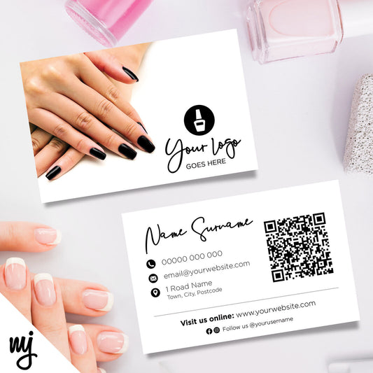 Custom Business Card Printing | Nail Artist Beauty Therapist Business 06